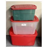 3 storage containers