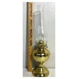 While flame co. Brass oil lamp 18"