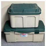2 storage containers