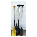 4 paddling or