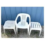 1 plastic patio chairs 2 plastic stackable side