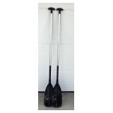 2 tall, paddling ors