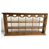 38 inch wide wall hanging shelf