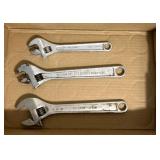 Craftsman master mechanic adjustable wrenches