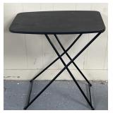 Small fold up stand 26 inches wide 28 inches tall