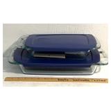 2&3 quart Pyrex baking dishes
