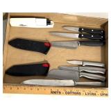 Kitchen knives/pampered chef sharpener