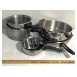 Pots and pans Without lids