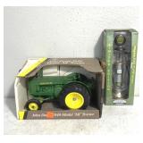 John Deere 1949 tractor & gas pump