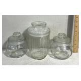 Glass jars