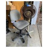 Fan & Chair