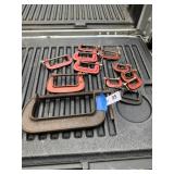 Lot of C Clamps