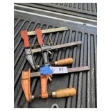 Lot of 3 Furniture Clamps