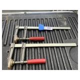 Lot of 2 Furniture Clamps