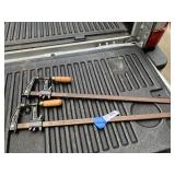 Lot of 2 Furniture Clamps Craftsman