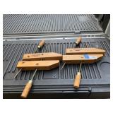 Lot of 2 Furniture Clamps Craftsman