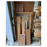 Misc Lumber in Corner