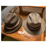 Lot of 2 Hats - Stetson & Bee Cool