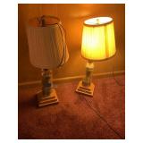 Lot of 2 steam punk style lamp