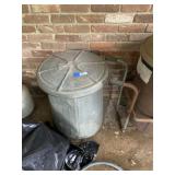 Trash cans and Trash Can Cart