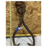 Large Metal Ice Tongs