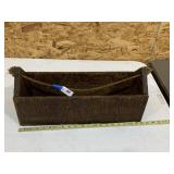 Wood Tool Caddy w/rope handle