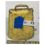 Yellow Cow Bell