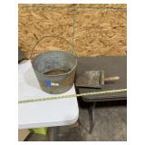 Galvanized Bucket & Scoop
