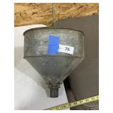 Galvanized Funnel