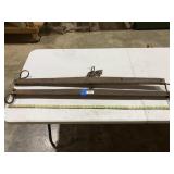 Lot of 2 Metal Single Trees