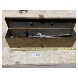 Metal Tool Box & Tools