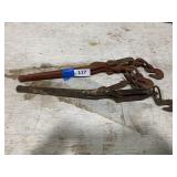 Lot of 2 Small Binders