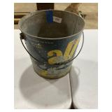 Vintage Advertisement Galvanized Bucket (All)