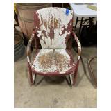 Vintage Metal Lawn Chair