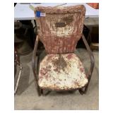 Vintage Metal Lawn Chair