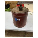 5gal Metal Red Can