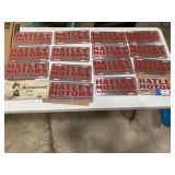Lot of NOS Dealership License Plates