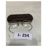 Vintage Gold Filled Glasses w/Case