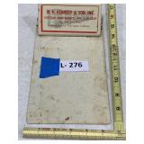 Cotton Merchants Metal Clip Board
