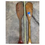Lot of 2 Boat Paddles
