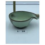 Frankoma Lug Handle Soup Bowl
