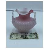 Pink Fenton Vase
