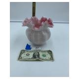 Fenton Beaded Melon Vase