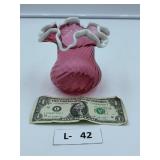 Fenton White Trimmed Ruffle