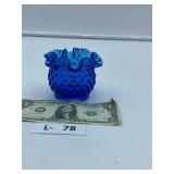 Fenton Hobnail Kobalt Blue