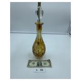 Amber Glass Decanter