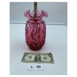 Cranberry Vase (Fenton?)