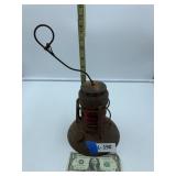 Vintage Red Lense Railroad Lantern
