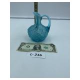 Blue Fenton Jug