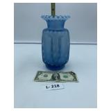 Blue Fenton Vase